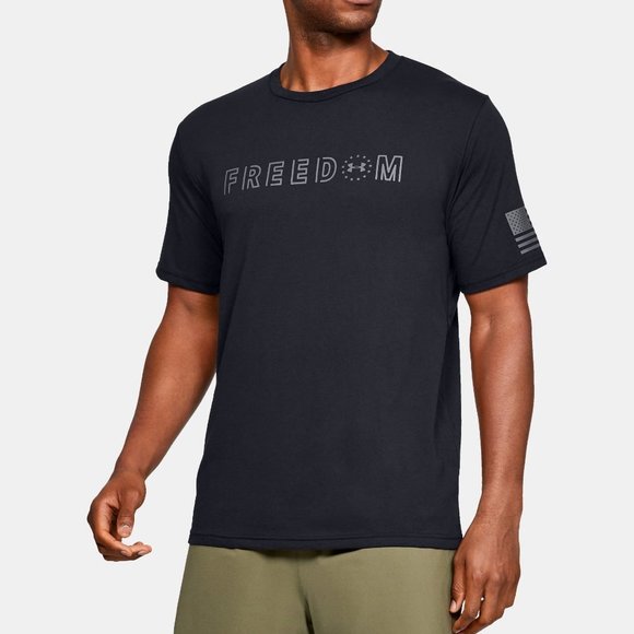 Under Armour Men's UA Freedom Flag Bold T-Shirt - Picture 1 of 5